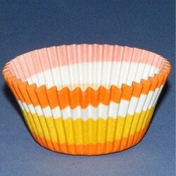 450CSW-OG Swirl Orange Baking Cups