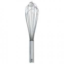 81-5983 Stainless Steel 9" Beat Whi