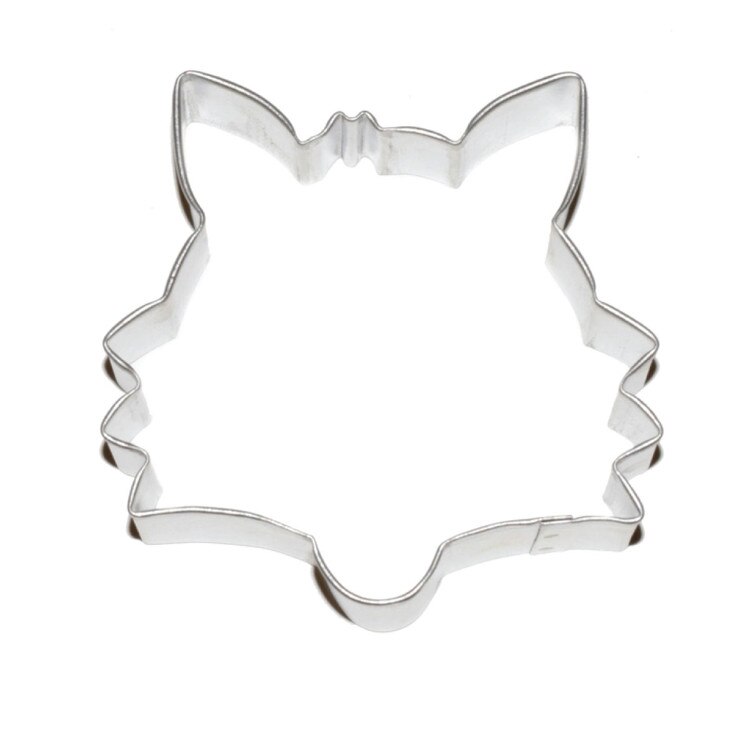 0834 Tinplated Fox Cookie Cutter 3.