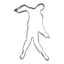 0829 Tinplated Zombie Cookie Cutter