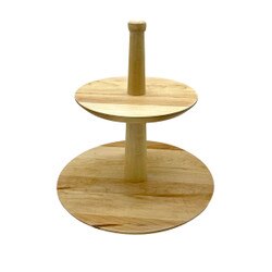 PTY-M Two Tiered Lazy Susan - Maple