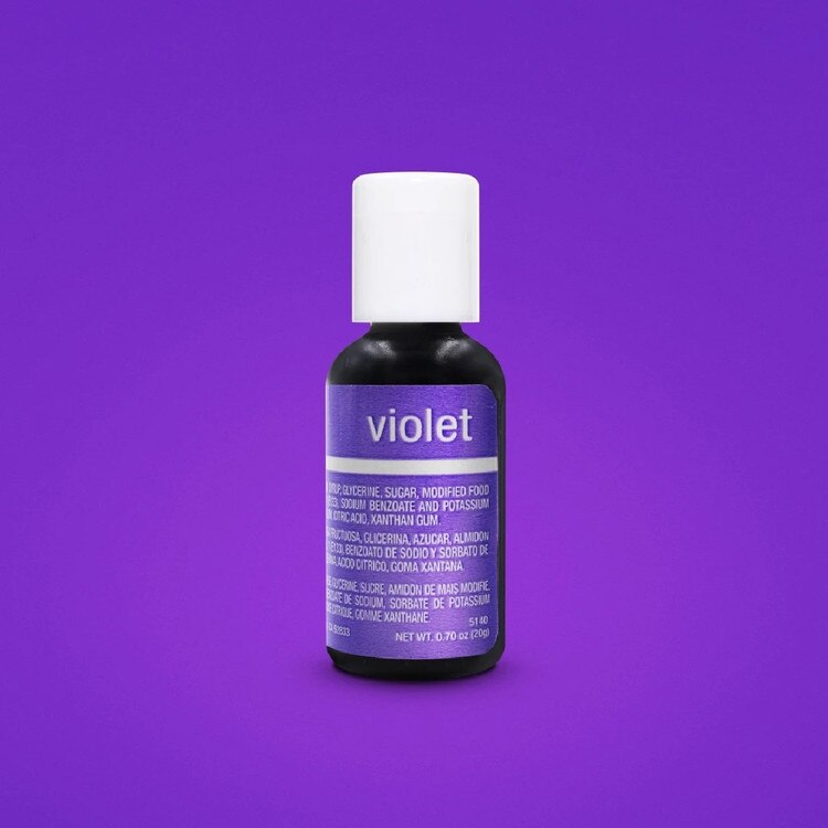 5140 Violet Liqua-Gel .70 Oz Food C