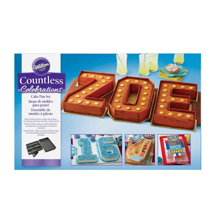 2105-0801 Numbers and Letters Cake