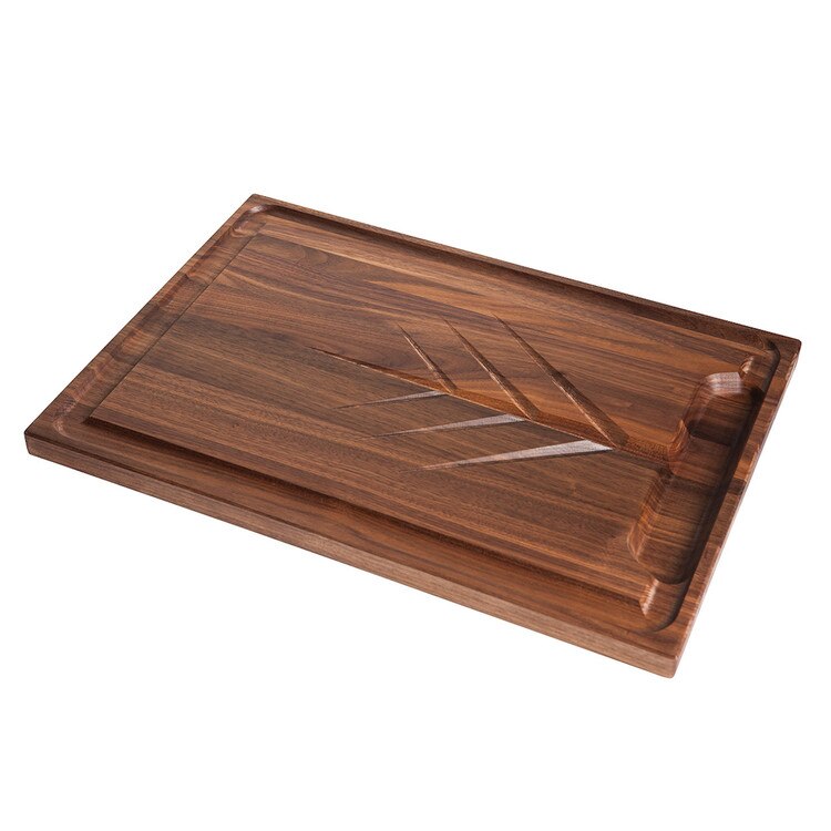 CRV-2014-W Walnut Rectangular Carvi