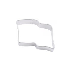 8034 Waving Flag Cookie Cutter