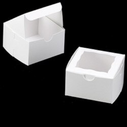 3389 White Lock & Tab Box with Wind