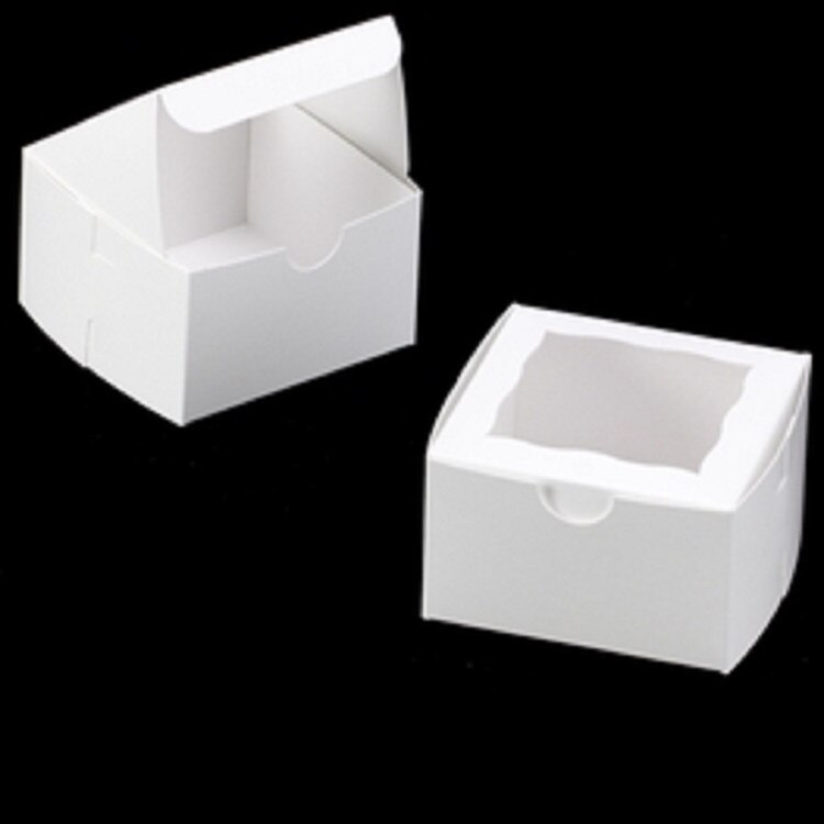 3389 White Lock & Tab Box with Wind