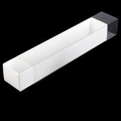 3554/3189 White Macaron Box Base wi