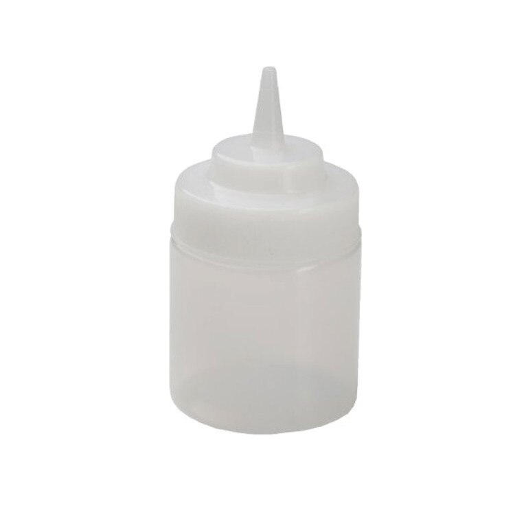 SB08WC Squeeze Bottle 8oz Clear Wid