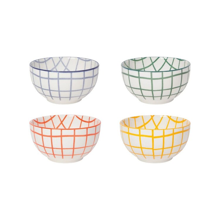 JBO2856D Wobbly Check Everyday Bowl