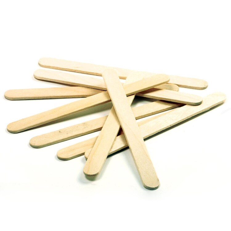193 Wooden Treat Sticks - 100 Count