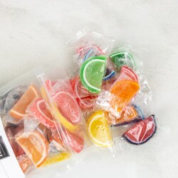 3008002 Wrapped Fruit Jelly Slices