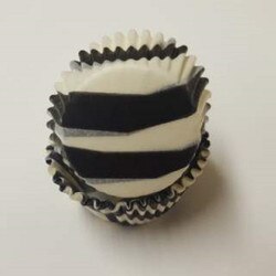 275GP-ZB Zebra Black Mini Baking Cu