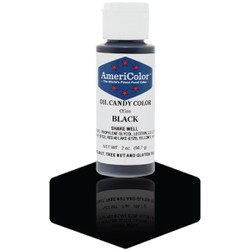 CC01 Americolor 2 oz Black Oil Cand
