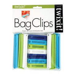 6070BLU Bag Clips - Blue, Green, &