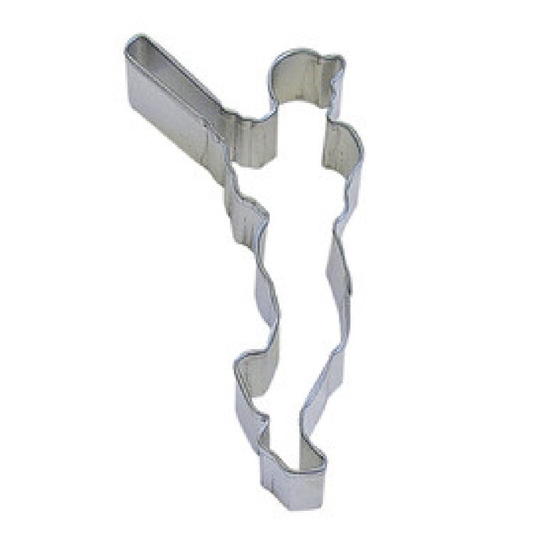 1389 Baseball Player Cookie Cutter