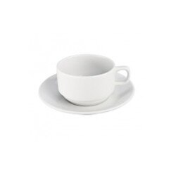 901608 10 oz. Bistro Cup & Saucer