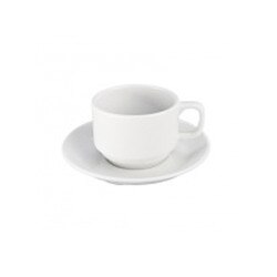 901607 7 oz. Bistro Cup & Saucer