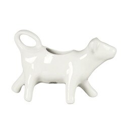 900110 4 oz. White Creamer Cow