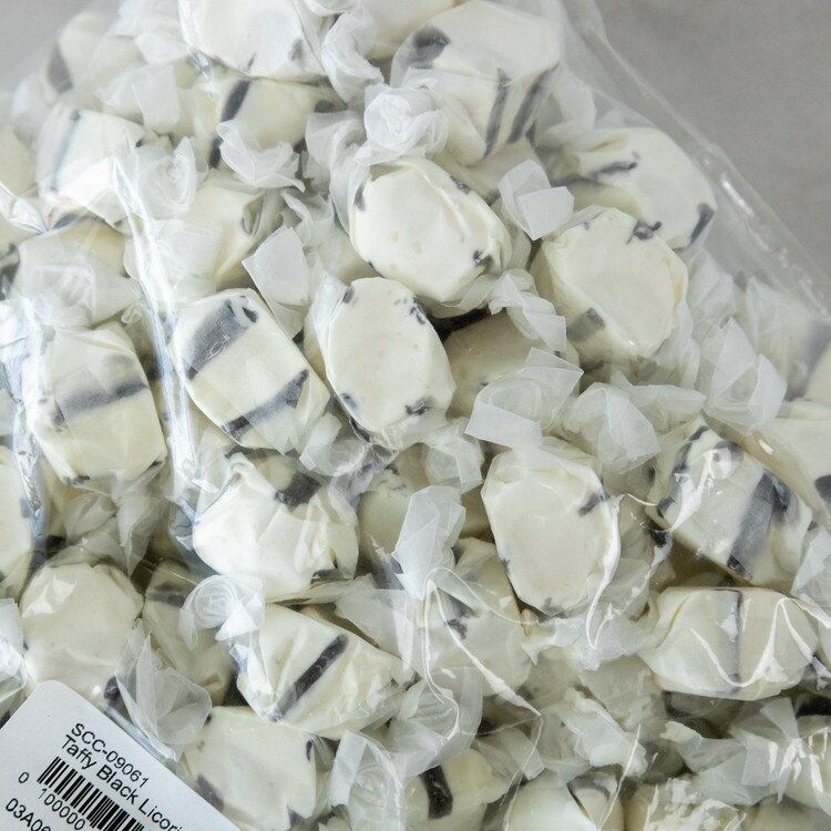09061 Black Licorice Taffy - 3 Lb.