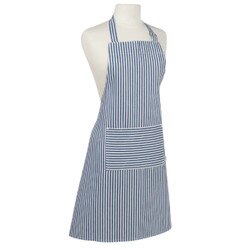 2500925 Blue Narrow Stripe Bib Apro