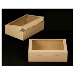 2101 Natural Cake Box with Window -