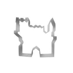 0915 Castle Cookie Cutter 3"