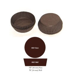 85-161 Brown #601 Candy Cup 500/pkg