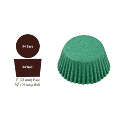 85-604 Green #4 Candy Cup 500/pkg