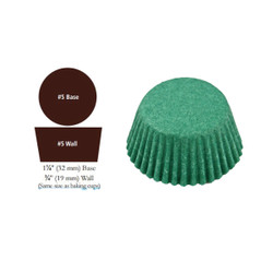 85-605 Green #5 Candy Cup 500/pkg