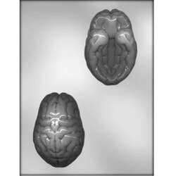 90-3310 3-D Brain Chocolate/Candy M