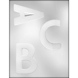 90-14250 4" Letter (A,B,C) Chocolat