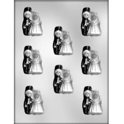 90-15560 Bride and Groom Chocolate/