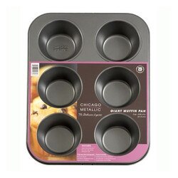 Chicago Metallic Professional 6-Cup Giant Muffin Pan