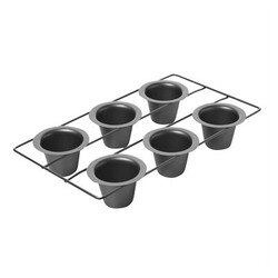 26562 Chicago Metallic 6-Cup Popove