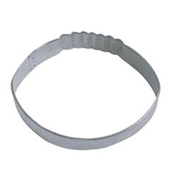 1395 3.5" Football Cookie Cutter