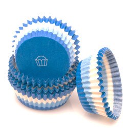 275S-BL Gygi Blue Swirl Baking Cups