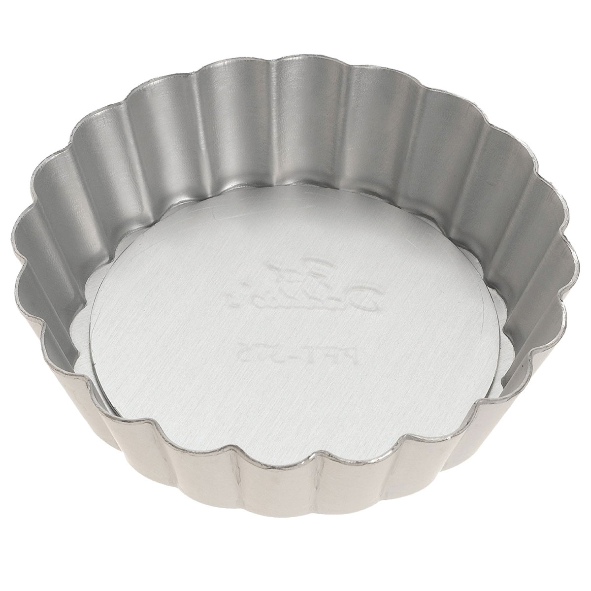 Fat Daddio's Removable Bottom Fluted Tart Pan, 6.5 x 1 inch