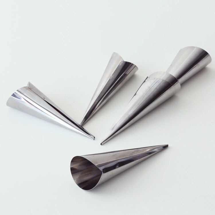 4508 Cream Horn Mold Set - 6 pc