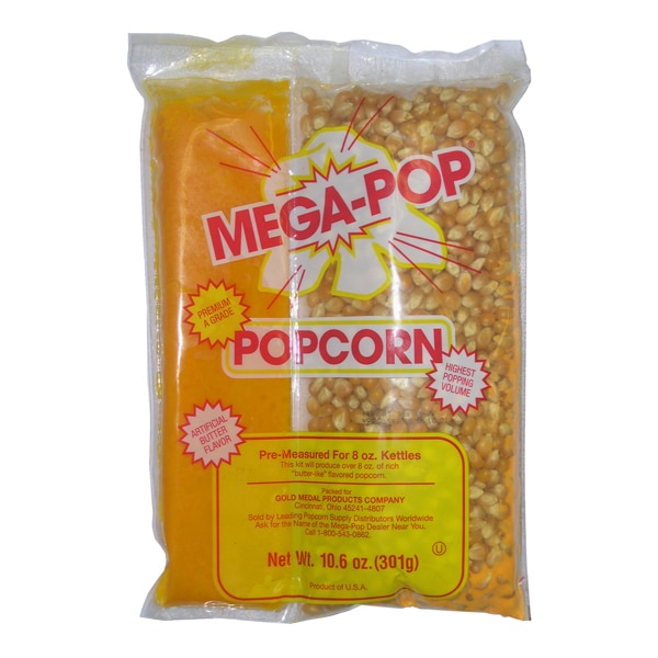 FunPop 8 oz. Popcorn Machine on 2689CR cart