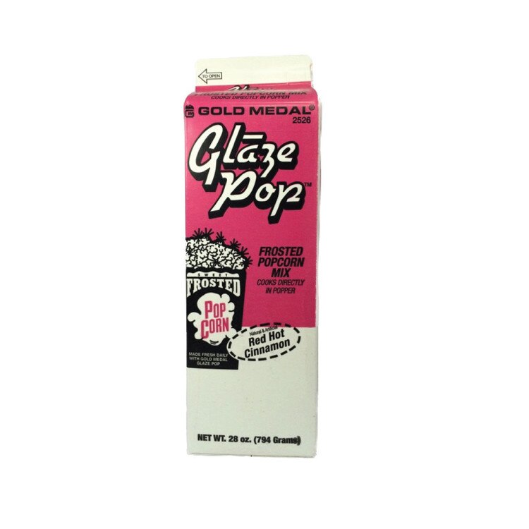 2526 Gold Medal Popcorn Glaze Red C