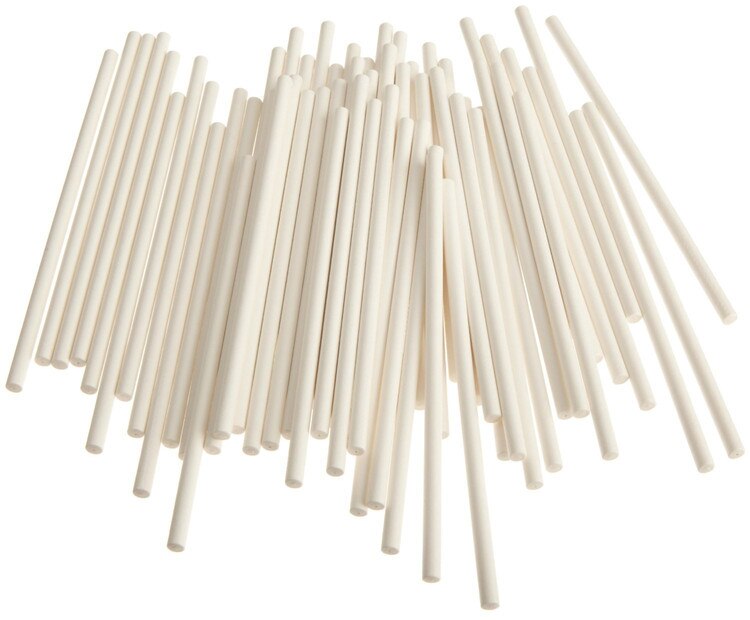 002 Lollipop/Sucker 6" Sticks - 100