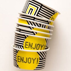 CUP-ENJOY Ice Cream Cup Enjoy! 10 c
