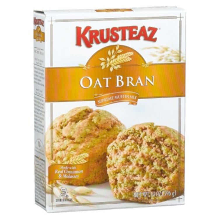 KRU-734-0250 Krusteaz Oat Bran Muff
