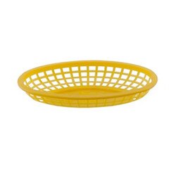 FFB96YL Yellow Fast Food Basket - 9