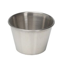 SC2 Stainless Squat Sauce Cup - 2-1