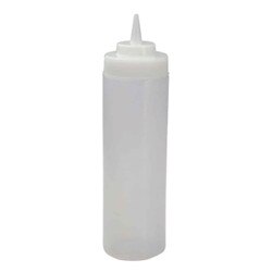 SB24WC Squeeze Bottle 24 oz Clear W