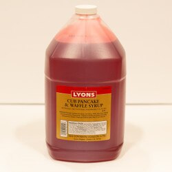 0212 Lyons Strawberry Pancake Syrup