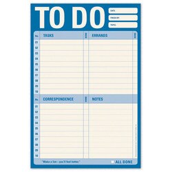 12007 Blue To Do Notepad