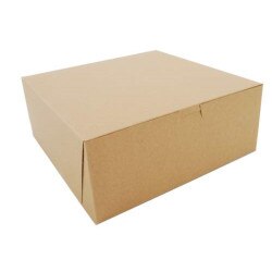 0973K Cake Box 10" x 10" x 4" - Eac